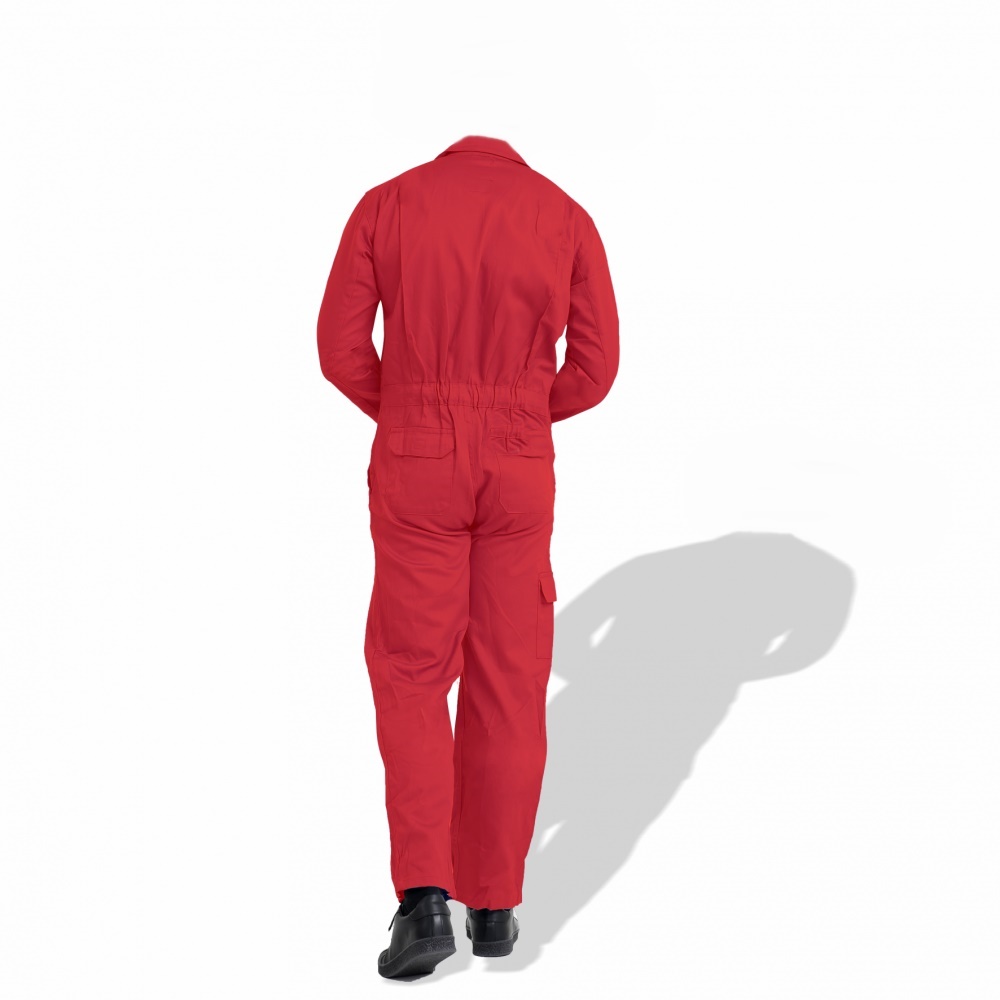 coverall flame retardant 1011 red back